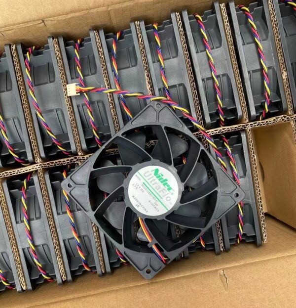 W12E12BS11B5-07 120x120x38 Antminer cooling fan 12VDC 1.65A 6000RPM-hqminner.com